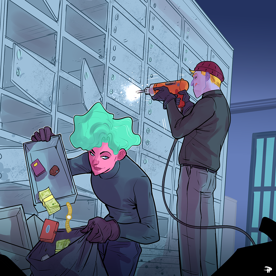 Disco Heist Laundry