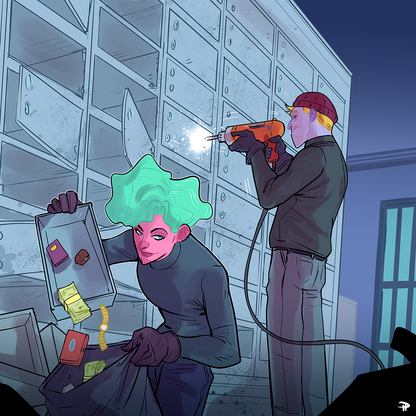 Disco Heist Laundry