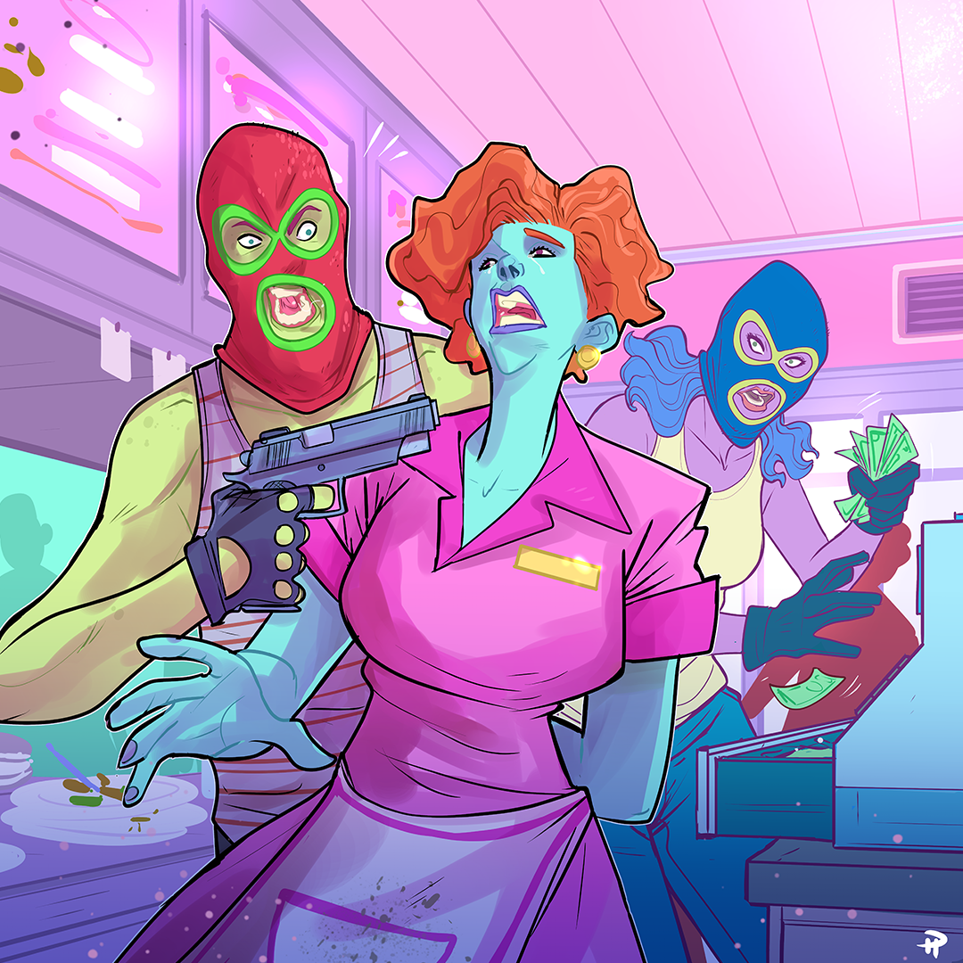 Disco Heist Laundry